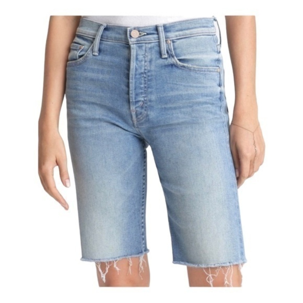 MOTHER Tomcat Bermuda Fray Short in‎ other moods Size 24 NWT